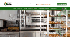Desktop Screenshot of fama.com.uy