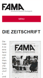 Mobile Screenshot of fama.ch