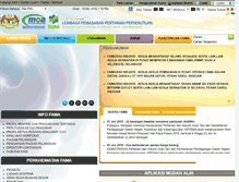 Tablet Screenshot of fama.gov.my